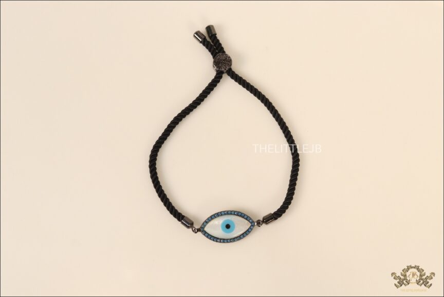 Woman Hand Wearing Stylish Evil Eye Bracelets Stock Photo  Download Image  Now  Evil Eye Bracelet Flower  iStock