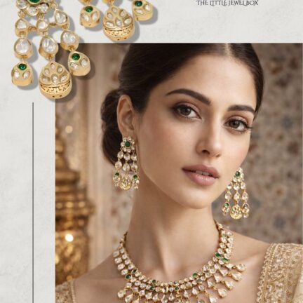 WhatsApp Image 2026-05-22 at 4.55.42 PM Royal kundan and emerald choker set
