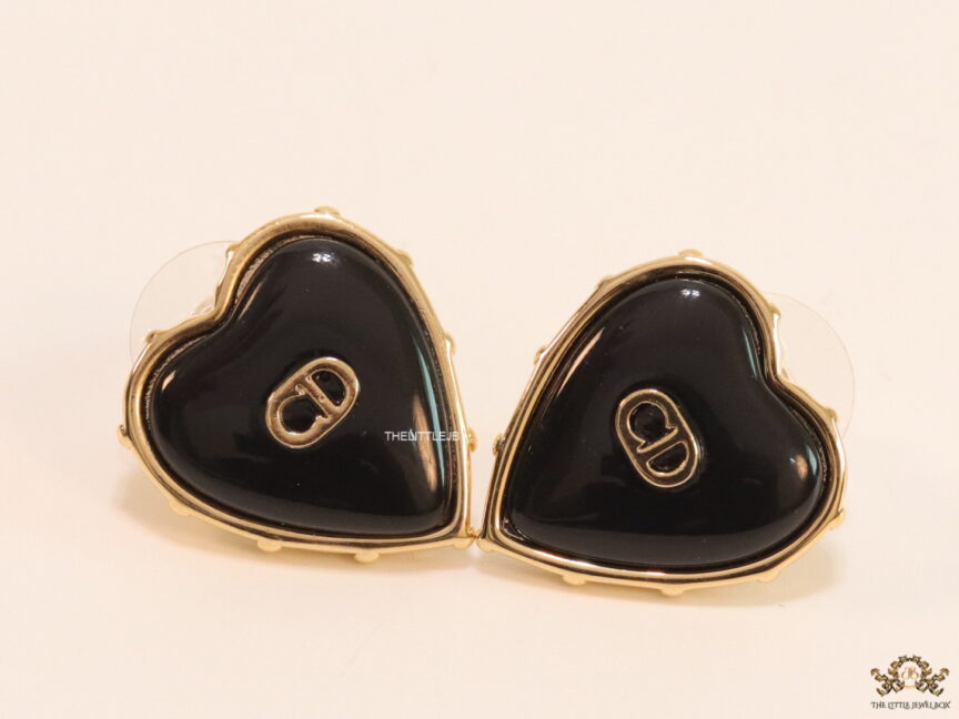 Silver Large Black Stone Onyx Oval Drop Earrings – Bijou Jewellery