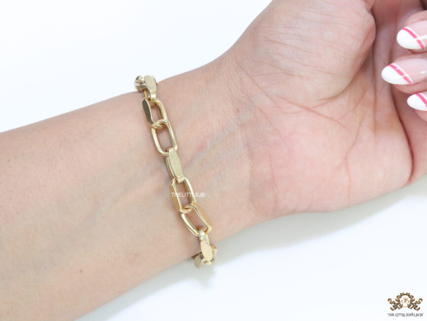 Jess Lock Chain Bracelet in Gold  Kendra Scott
