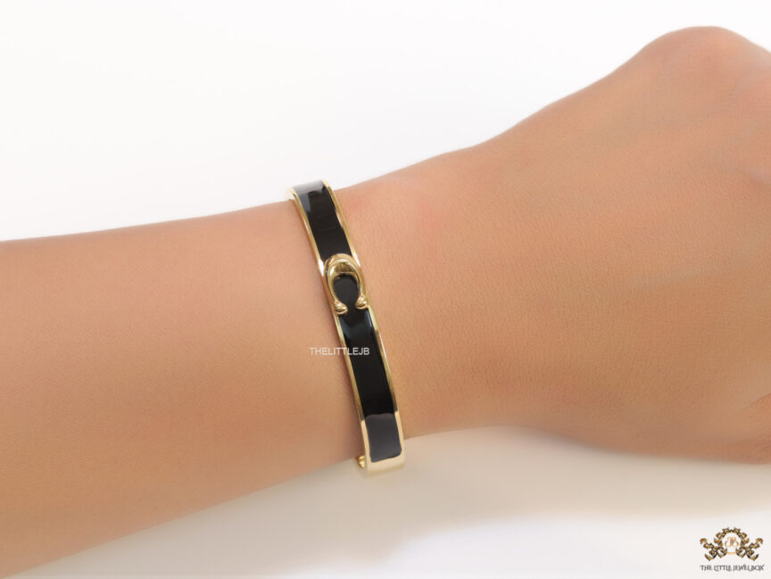Sabounji Jewelry  Rubber bracelet 18 CRT Gold