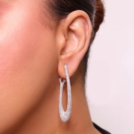 Platinum long dangles