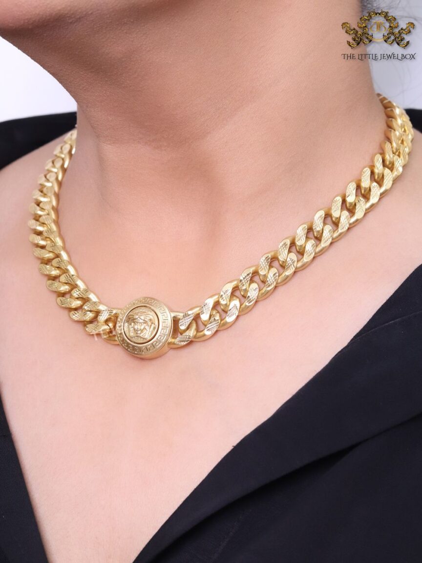 Get Gold Multi Layer Chain Necklace at ₹ 599 | LBB Shop-vachngandaiphat.com.vn