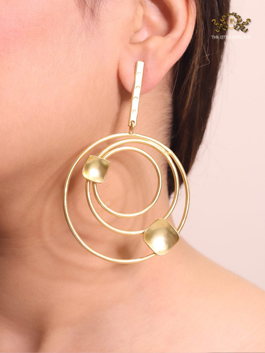 Round in round danglers - Image 6