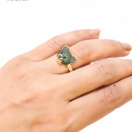 IMG_3326 The Teddy Ring - Green