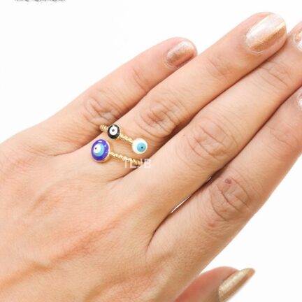 IMG_3299 Evil Eye- Twisted White & Black