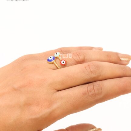 IMG_3303 Evil Eye- Twisted Red & Green