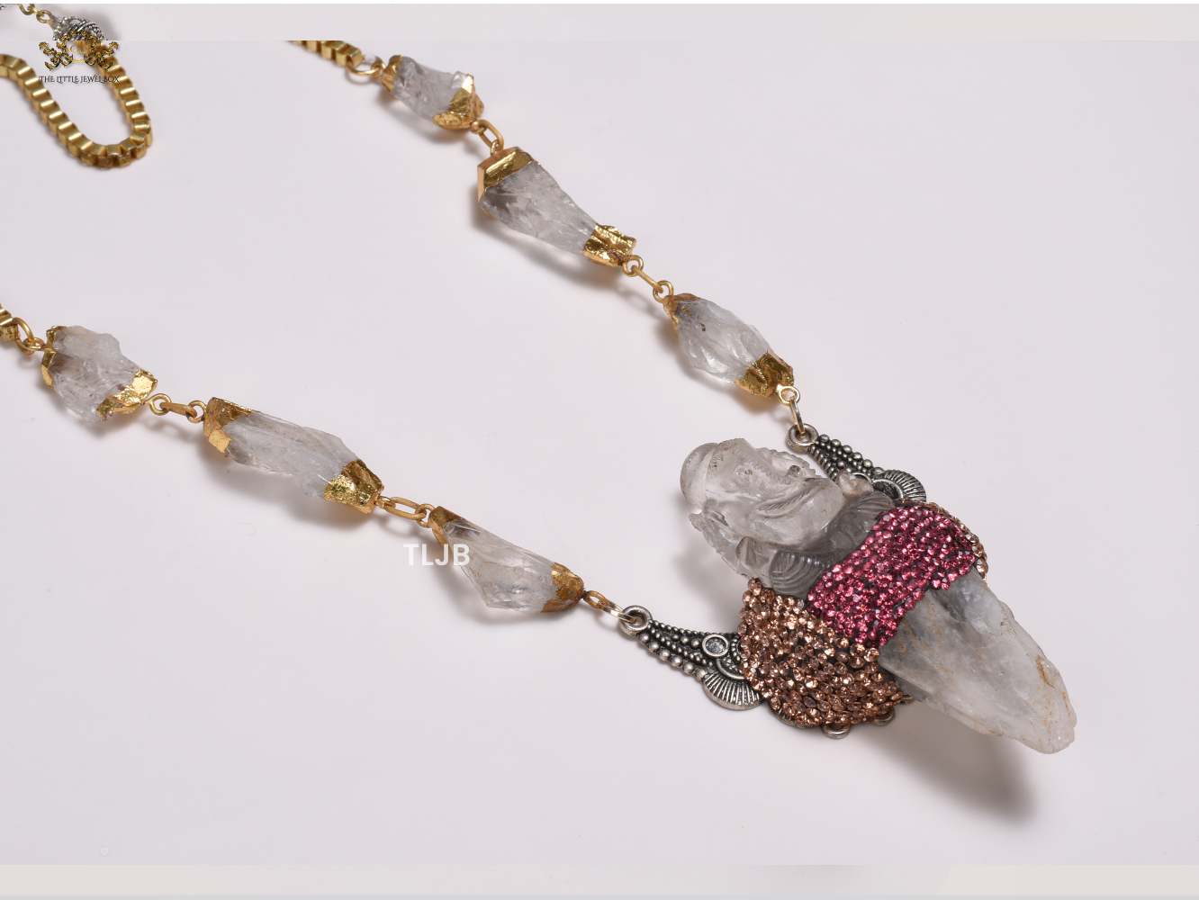 Crystal Boho Mystic Necklace - Image 4