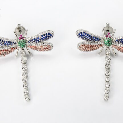 Aurora Dragonfly Studs