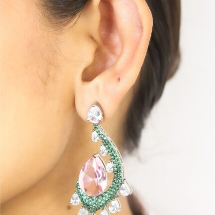 IMG_2855 Mint Rose Muse Danglers