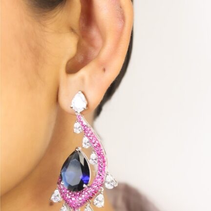 IMG_2857 Sapphire Blush Muse Danglers