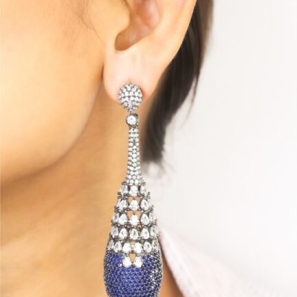 IMG_2871 Sapphire Shimmer Drop danglers