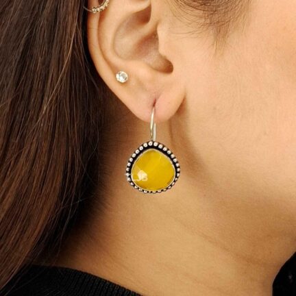 Antique SunStone Jhumka