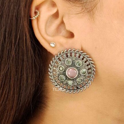 Amber Shine Drop Jhumka