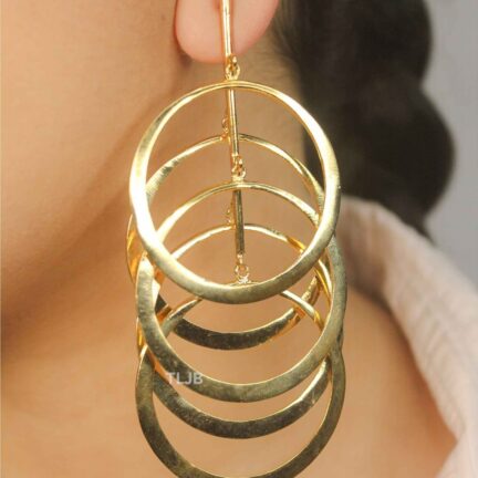 Multi Layered Circle Hoops