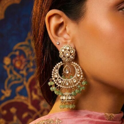 18 Forest Light Fusion Chand Jhumka
