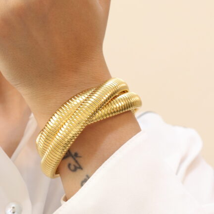 IMG_5249 Layered Golden Bracelet